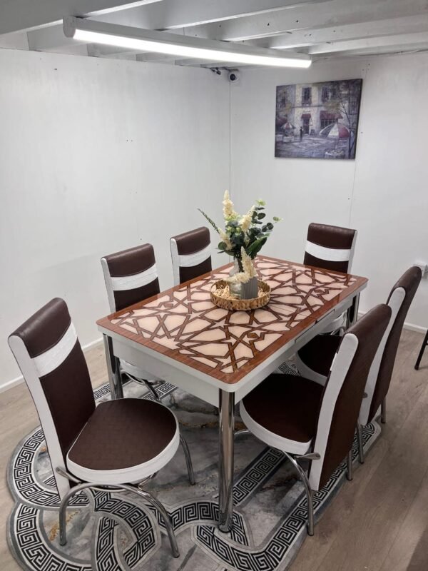 Geometric Dining Set